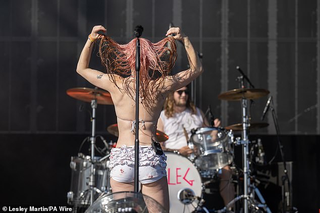 The band's performance at TRNSMT came on the same day they released their new album, Moisturizer