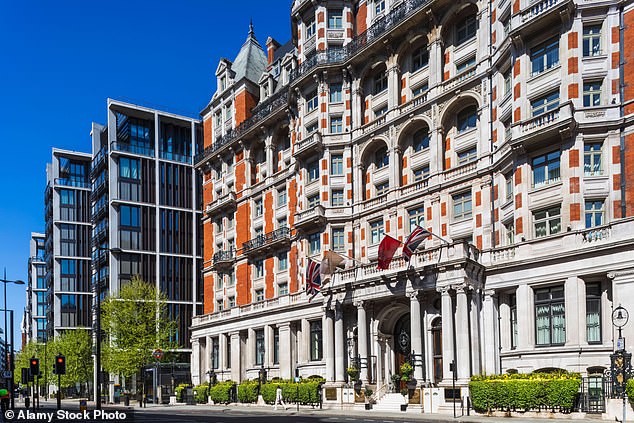 Mandarin Oriental, where the tasting menu is £170 for five courses, was virtually empty