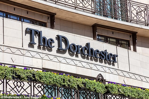 Another colleague visited The Dorchester on Park Lane where, for 90 minutes, her party were the only diners in the restaurant