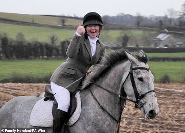Katie's family have previously described her as being ‘horse mad’ and also a ‘real people person’
