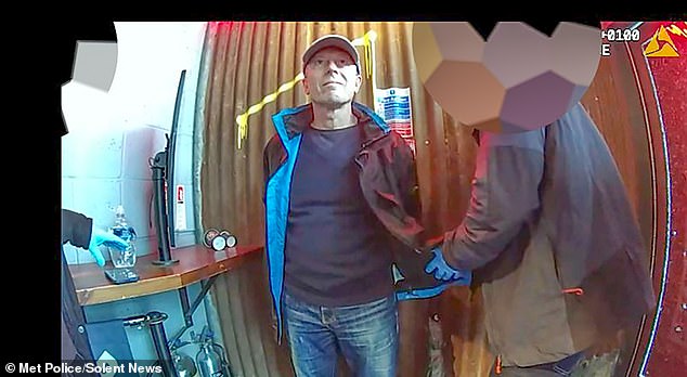 The father-of-four, who was set to start a job with UK Border Force, was later arrested at Black Sheep Coffee shop in London