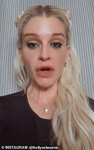 'Stop making articles or posts about how you think my parents are having a suicide pact,' she firmly said. 'That was bulls*** my mom said to get attention one time. And my dad's not dying. Stop!'