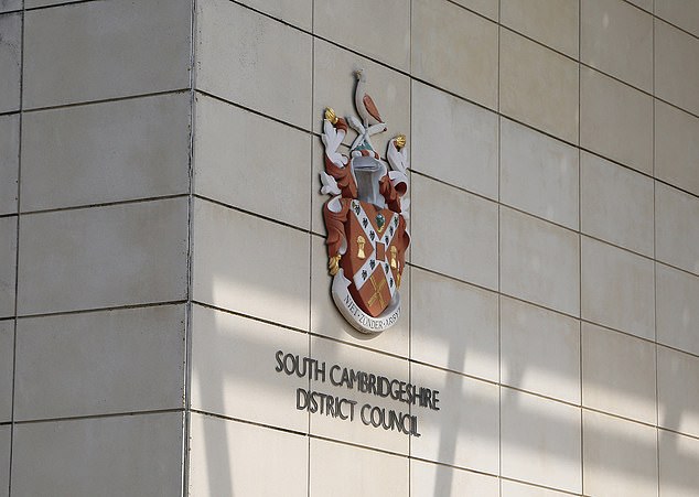 Three universities monitored services during the first 27 months of the trial and said that nine out of 24 council services improved, 12 remained stable and three declined (Pictured: South Cambridgeshire council)