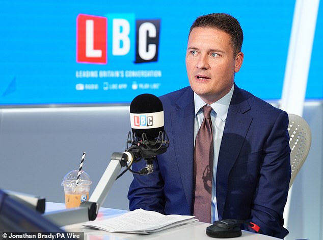 Resident doctors in England and Wales have dismissed a suggestion from health secretary Wes Streeting (pictured) that their pensions could be trimmed to fund pay demands