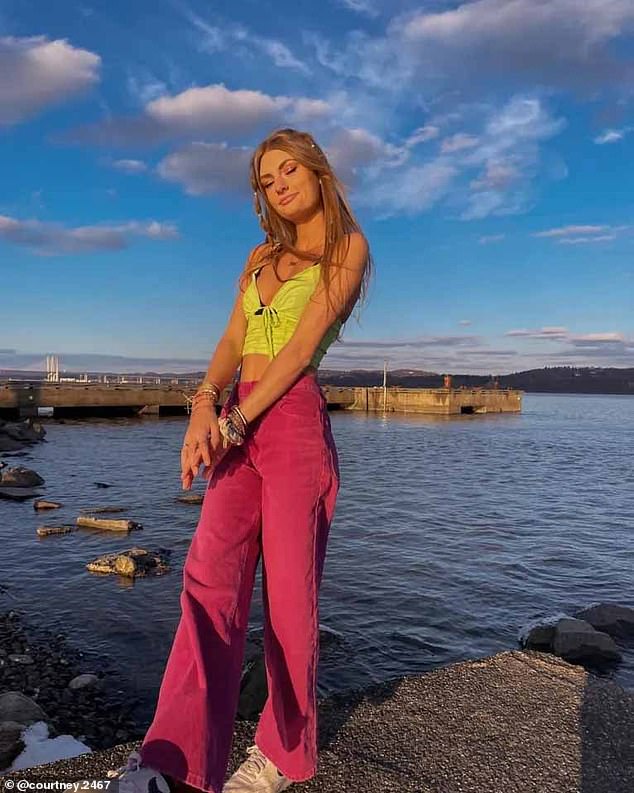 Courtney claims in her lawsuit the abuse by her father began at age four at their New Jersey home, extending to an older and younger sister, and continued until she was 15