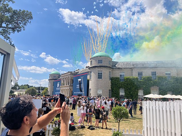 The four-day automotive extravaganza takes place in the parkland grounds of Goodwood House