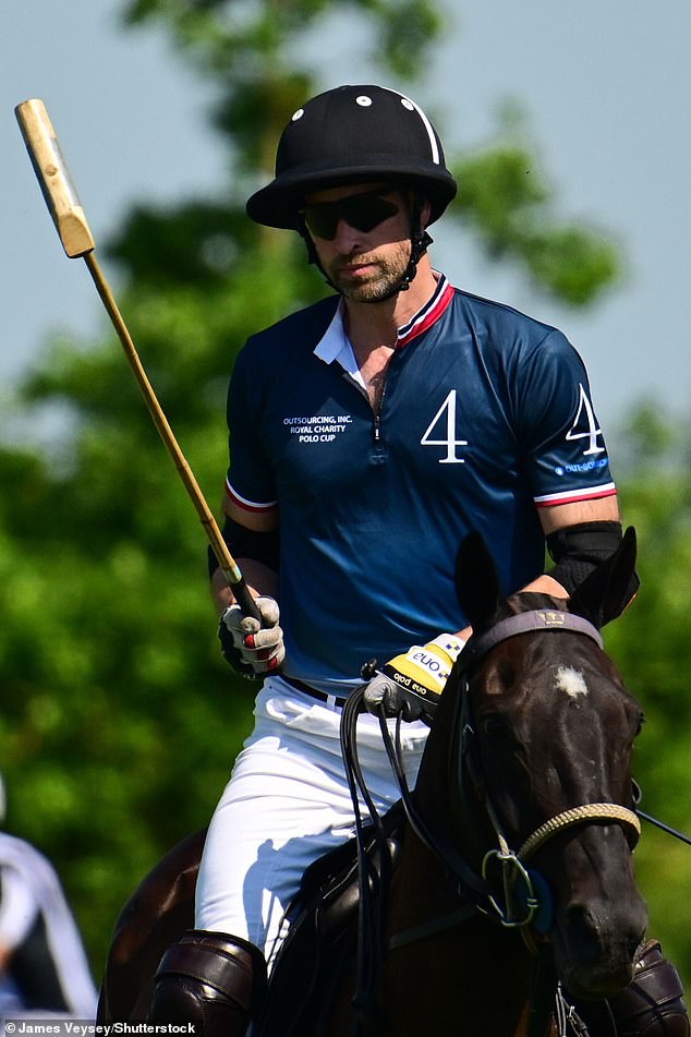 Polo King! William has previously taken part in the match 13 times