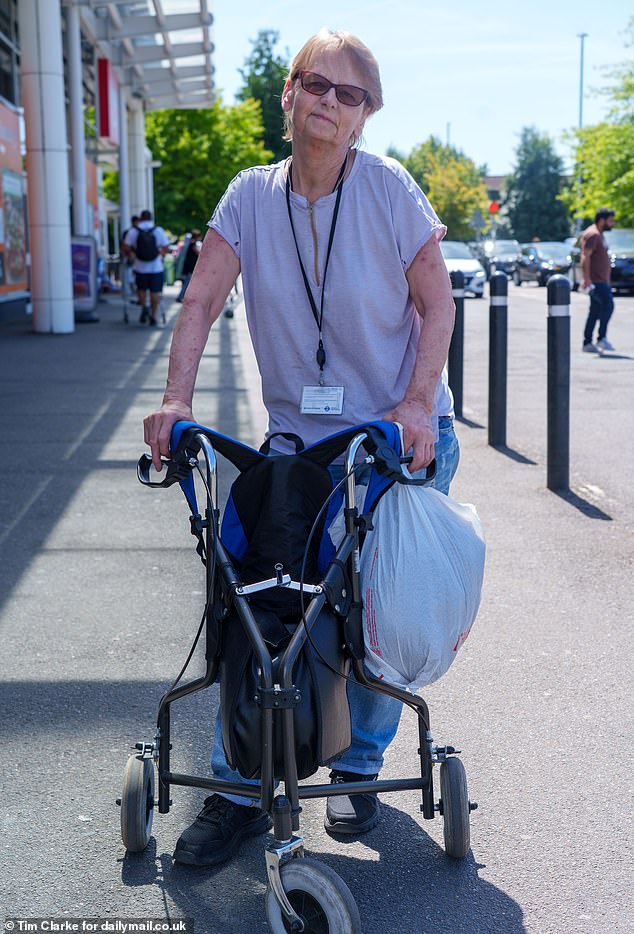 Penny Bailey, 63 who sufferers from Parkinson¿s, added that she is 'disgusted by the amount of money the council is having to spend while we suffer'