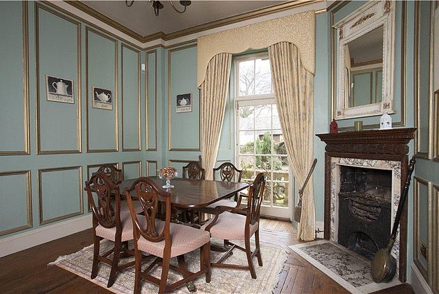 The country estate, an 15th century former vicarage, has a host of beautiful period features