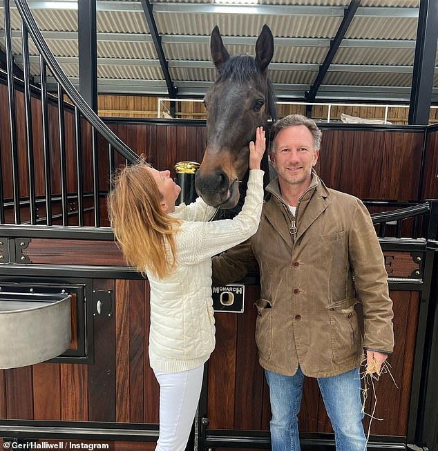 The former Spice Girl star has stood resolutely by her beloved F1 husband's side throughout the allegations - of which has always denied