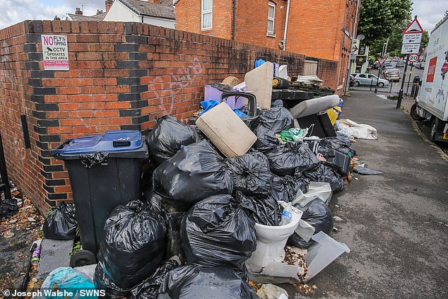 Bin workers walked out in March over planned pay changes by the cash-strapped city council