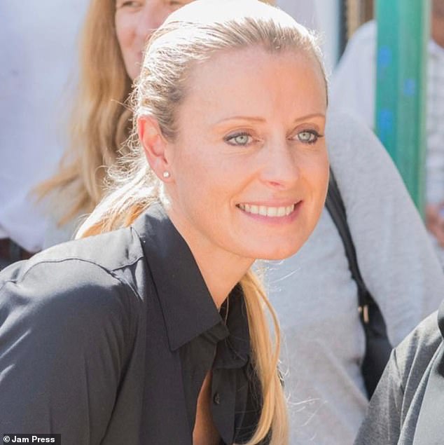 According to one witness at the scene, moments after the collision, the businesswoman opened the door of the vehicle and 'immediately realised what had happened, put her hands to her face and collapsed to the ground'. Pictured: Vivian Alexandra Spohr