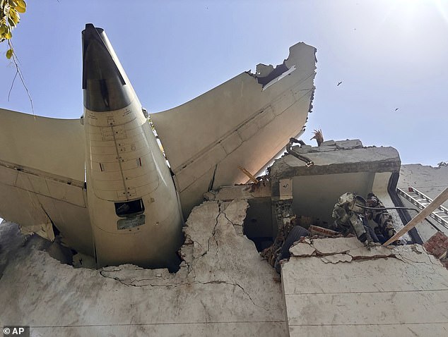 The number of fatalities is not yet known but rescuers said at least 30 bodies have so far been recovered from a building