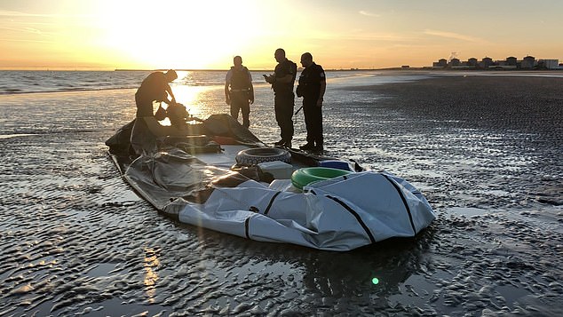 Despite French police slashing people smugglers' boats in an aim to discourage dangerous journeys across the Channel, it hasn't deterred 900 migrants making the journey in the last two days
