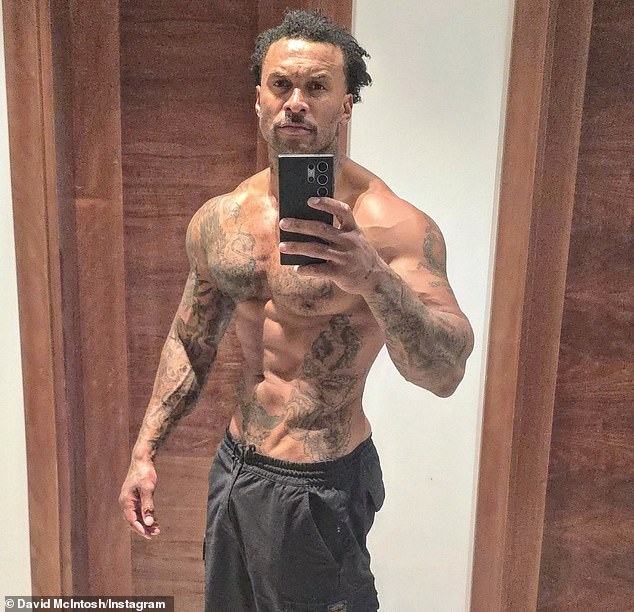 The former Gladiator's devotion to personal fitness is evident in his recent Instagram content
