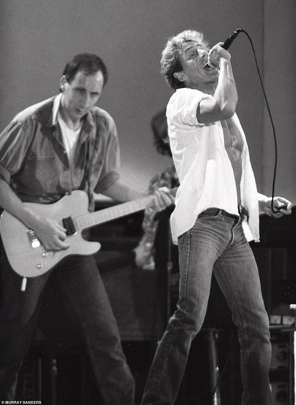 The Who's Roger Daltrey and Pete Townsend as photographed by Murray Sanders