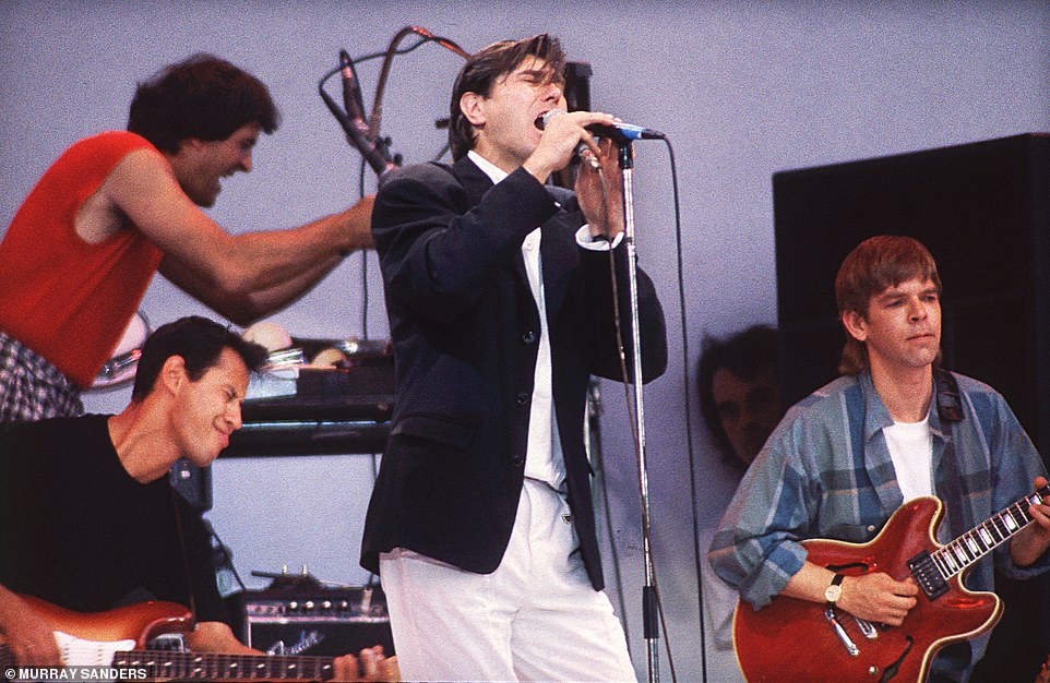 English songwriter Bryan Ferry who was the frontman of the band Roxy Music and also launched a solo career