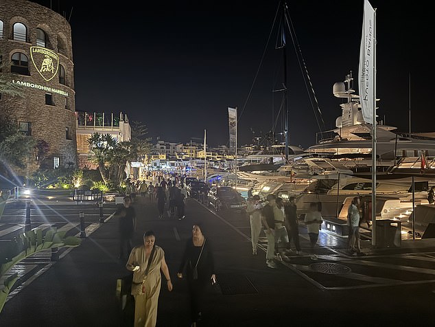 The Costa del Sol is popular with wealthy tourists, and the harbour is full of expensive yachts