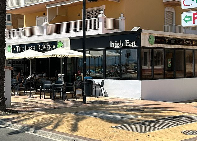 Weeks later, the bar has been rebranded as The Irish Rover, although MailOnline can reveal the new manager is actually the old manager's husband