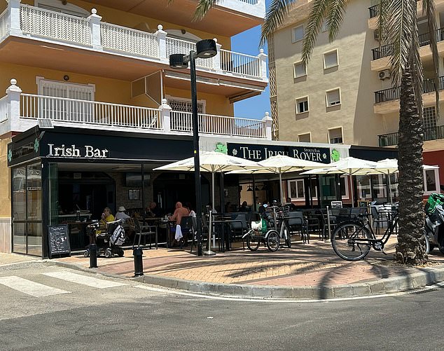 Lyons was gunned down in the Irish Rover's terrace, near the zebra crossing