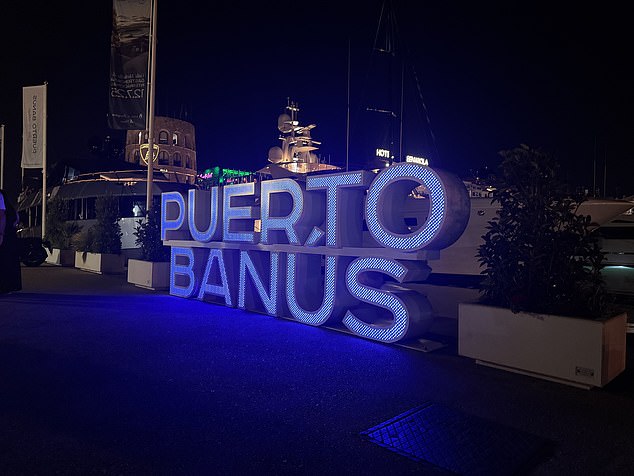 Puerto Banus is known as Marbella's main hub, with clubs and bars next to fancy designer shops