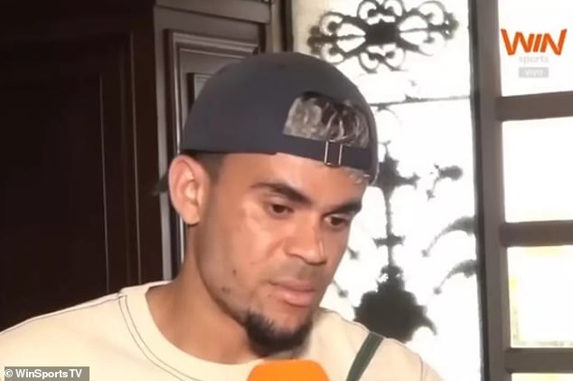 Diaz told WinSportsTV he would always remember Jota's gesture to him and his family