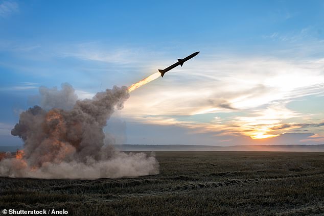 Russia could strike Britain with a barrage of missiles should it launch a direct attack on the UK (file image)