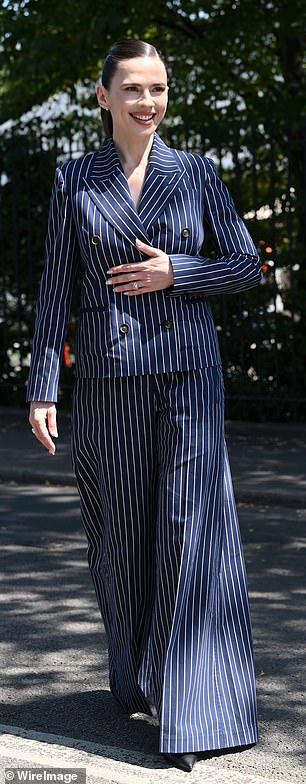 They joined a stylish Hayley Atwell....