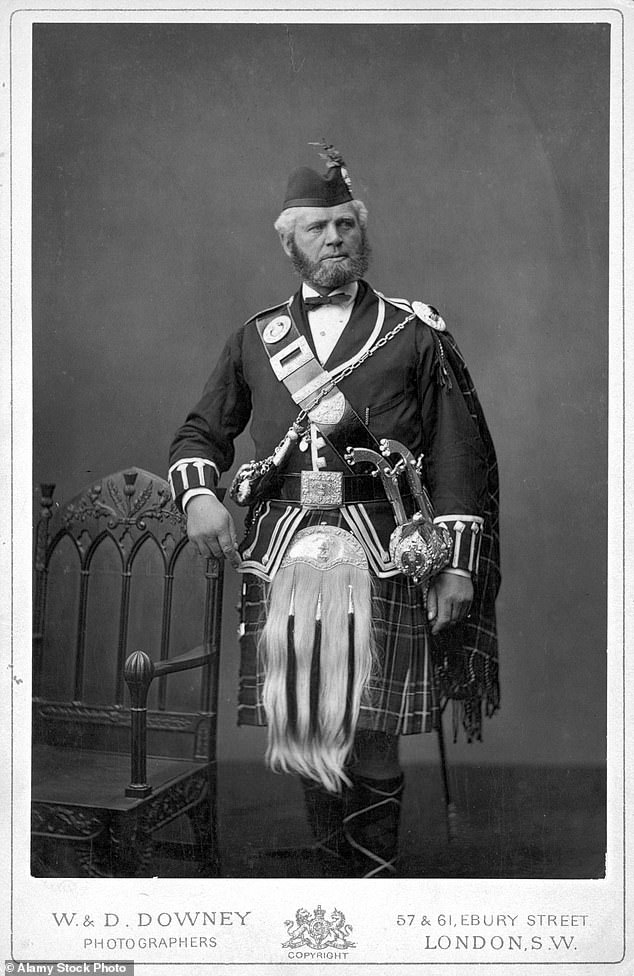 It is based on work by cultural historian Dr Fern Riddell in her new book Victoria's Secret , set for publication on the same day as the new film. Pictured: John Brown