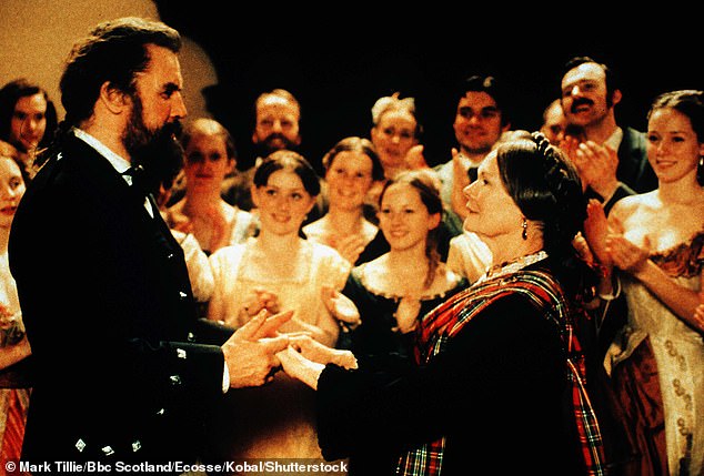 Victoria first grew close to John Brown after she took over the lease to the Balmoral estate in 1848, her beloved Scottish residence. Pictured: Billy Connolly and Judi Dench as John and Victoria in 1997 film Mrs Brown