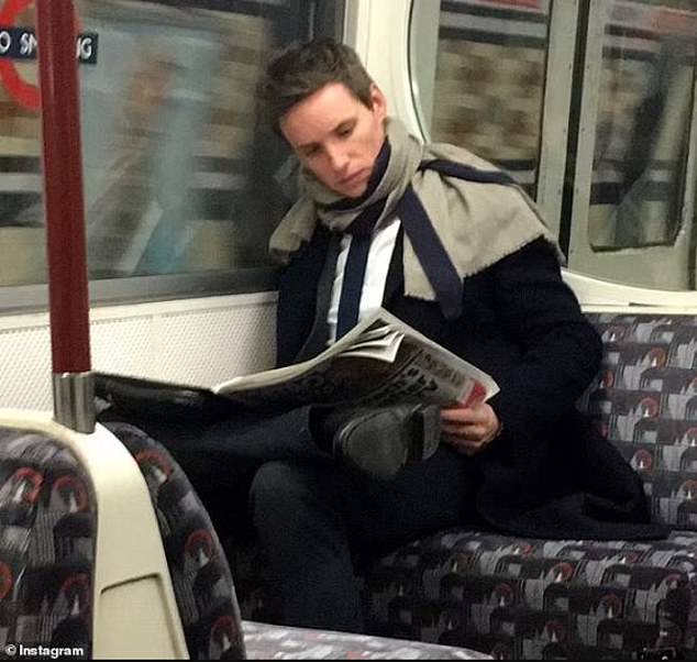 He's got an Oscar, a BAFTA and a Tony award under his belt, millions in the bank, yet Eddie Redmayne is more than happy to ride public transport with everyone else when it comes to dashing around London