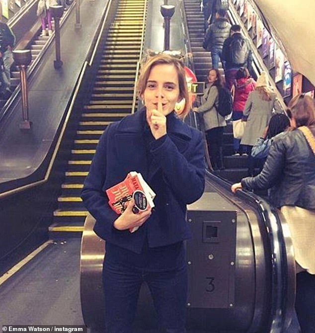 In 2016, Emma Watson chose a novel way to share the joys of one of her favourite books by hiding copies of the tome at different stations on the London tube network