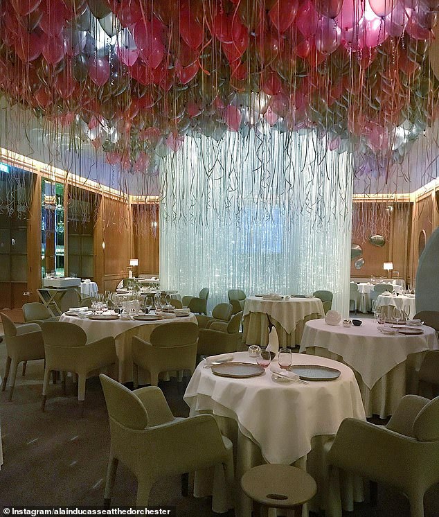 Although Ducasse's name is above the door, the eatery is run by executive chef Jocelyn Herlan