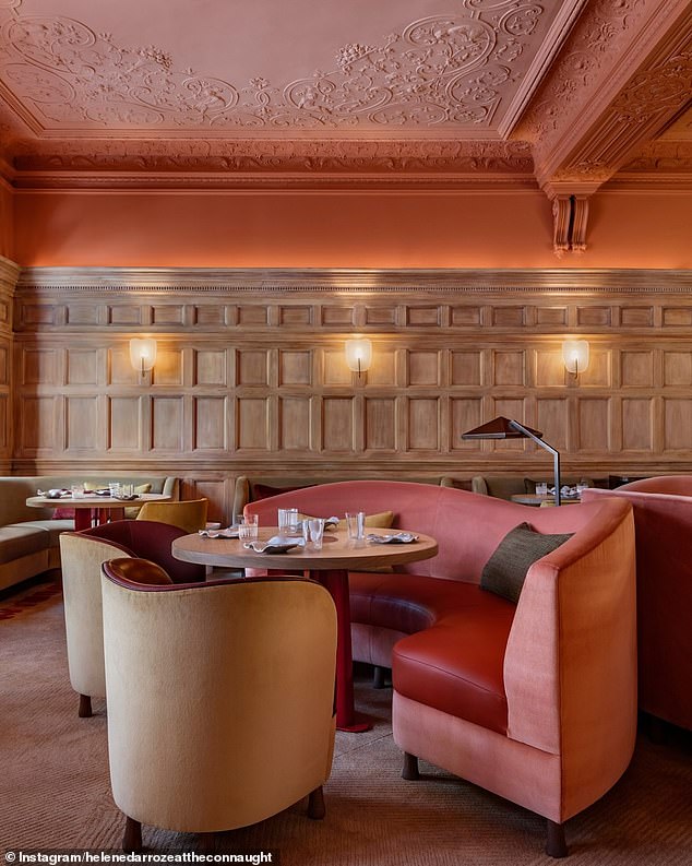 Hélène Darroze was named as the new head chef at the five-star hotel Connaught in London in 2008, replacing Angela Hartnett