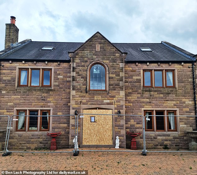 Mrs Smith and her family had been living in an eight-bedroom house they had built on the site after obtaining planning permission in 2010