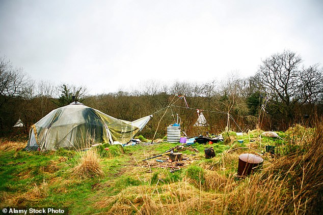Many 'residents' at the sprawling, 100-acre site in the Welsh Hills also brew their own beer and cider and make homemade wine from the rich variety of fruits that grow abundantly on the land