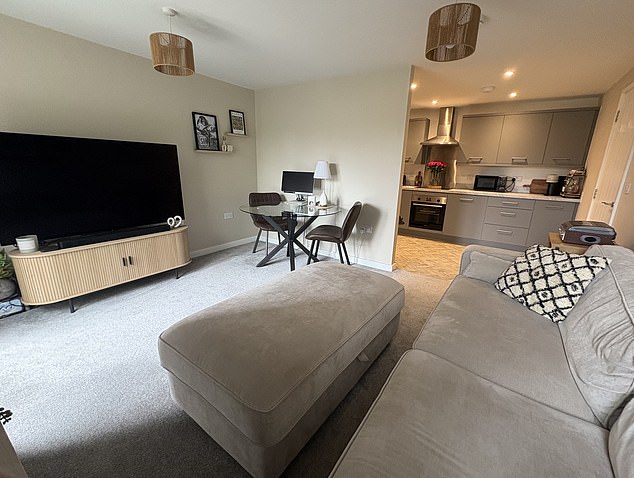 The property is in a development less than two years old, and within walking distance of Towcester town centre