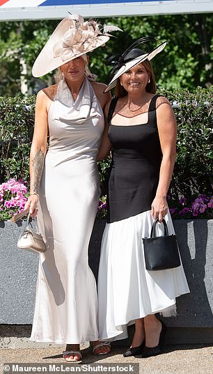 Temperatures may be soaring but arrivals at Ascot weren't deterred from donning elaborate hats
