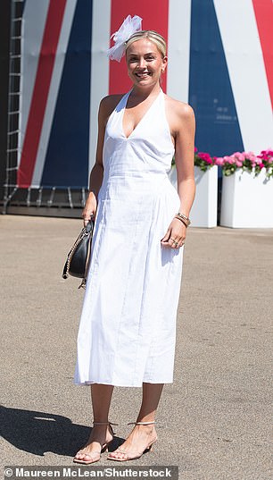 Temperatures may be soaring but arrivals at Ascot weren't deterred from donning elaborate hats
