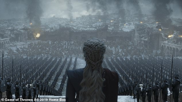 The high fantasy HBO series (pictured), based on novels by George RR Martin , follows (now infamously) the conflicting political dynasties on the fictional continents of Westeros and Essos