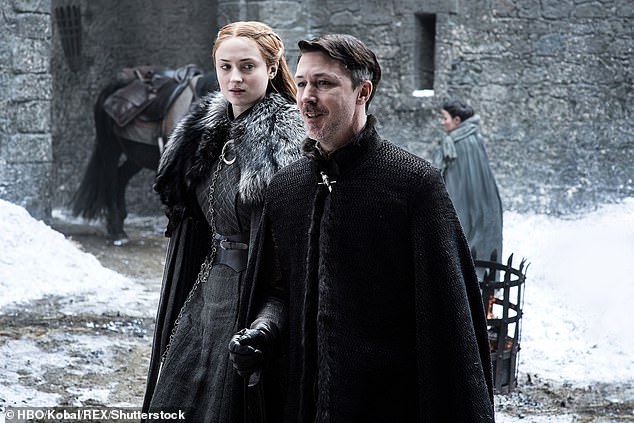 Aidan Gillen (pictured), who plays Lord Petyr Baelish, part of Joffrey's inner sanctum, was apparently not so pleasant: 'Aidan Gillen had a bit of a w***erish air about him'