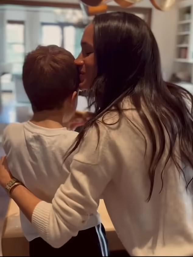 Since Meghan returned to Instagram at the beginning of the year to promote her new Netflix show and lifestyle brand, she has released a slew of pictures of their children ¿ although their faces are always covered