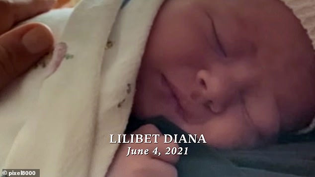 A picture from Meghan & Harry's Netflix docuseries showed Lilibet as a newborn