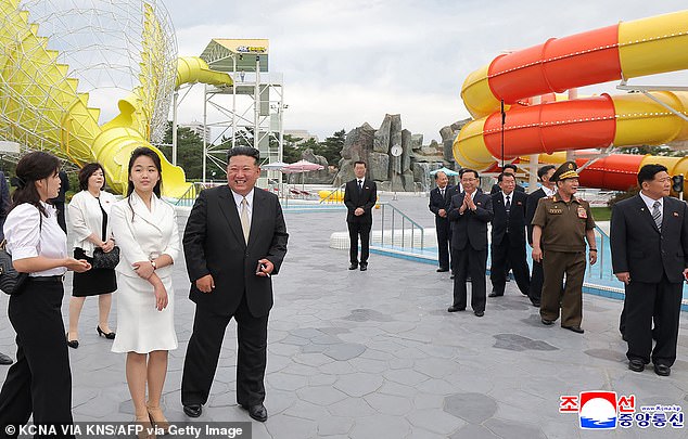 North Korea has completed construction on the massive tourist resort, according to state media