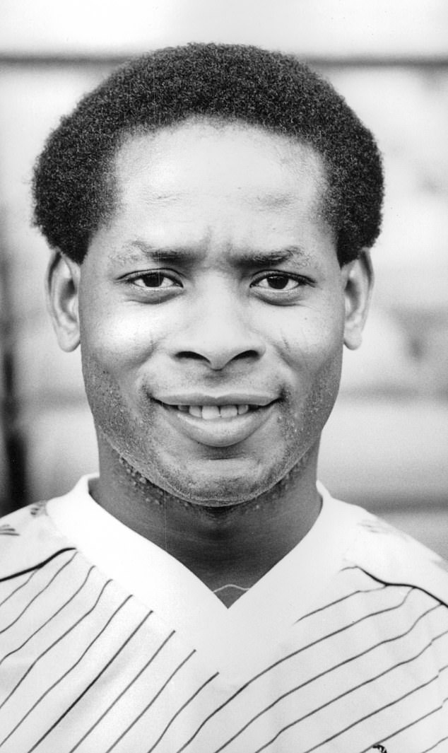 Jordan Chiedozie's father is former Nigeria international and Tottenham Hotspur player John Chiedozie (pictured)