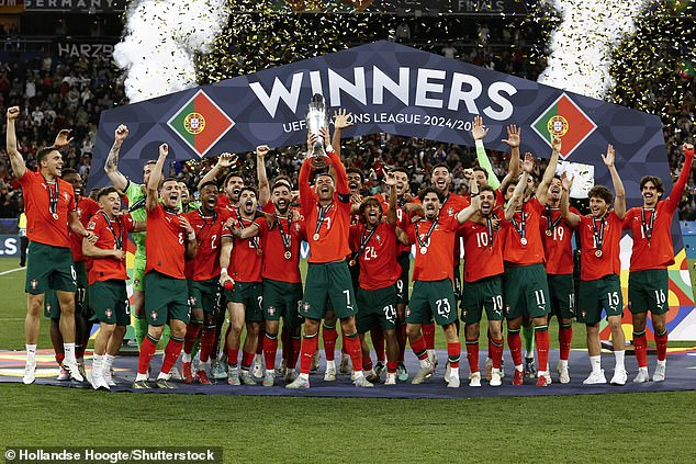 The pair were also part of the Portugal team that beat Spain in the Nations League final on June 8