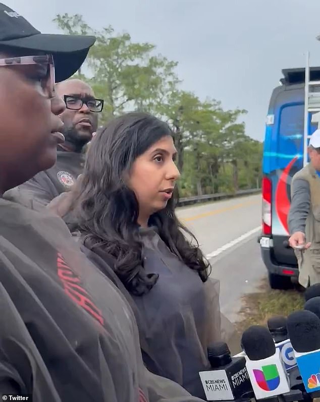 State representative Anna Eskamani told the Daily Mail her office has been receiving reports that there is no running water at the facility. Eskemani and three other state lawmakers tried to visit the facility on Thursday and were denied access