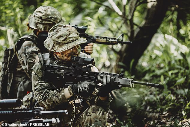 The Mail has launched a major campaign with ex-Special Forces commanders and senior MPs to protect the soldiers who bravely defended this country (file image)