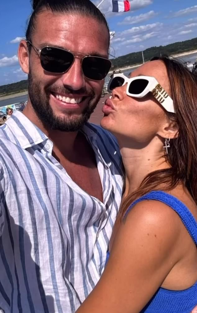 The former Liverpool striker is now in a relationship with make up artist Lou Teasdale