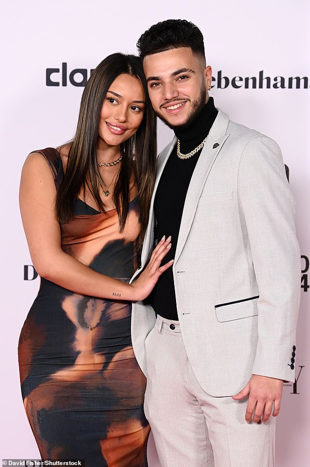 Junior, who is following in his popstar dad's footsteps by pursuing a singing career, first revealed he had a 'secret' girlfriend last year (pictured together in November)